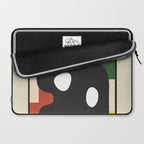 Abstract Art Vase 17 Laptop Sleeve Gallery Image 2