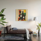 Abstract Art Vase 17 Wood Wall Art Gallery Image 2