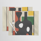 Abstract Art Vase 17 Placemat Gallery Image 1