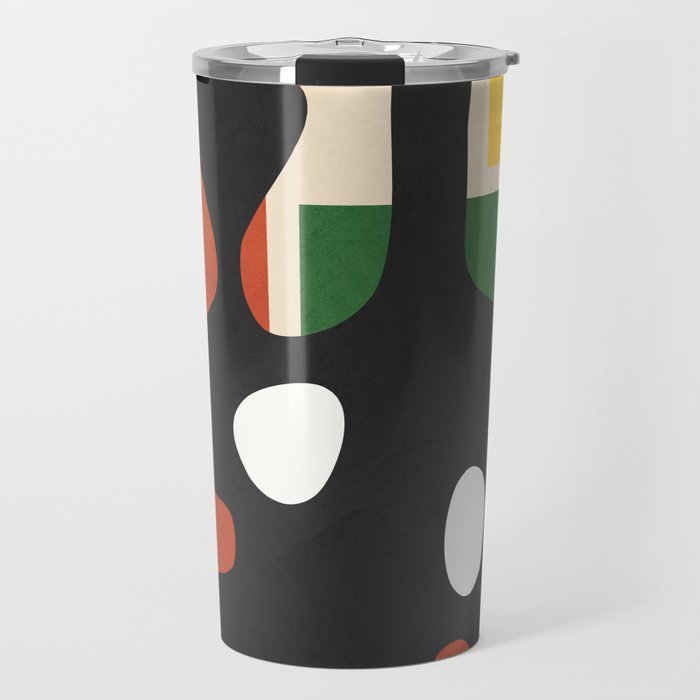 Abstract Art Vase 17 Travel Mug Gallery Image 1