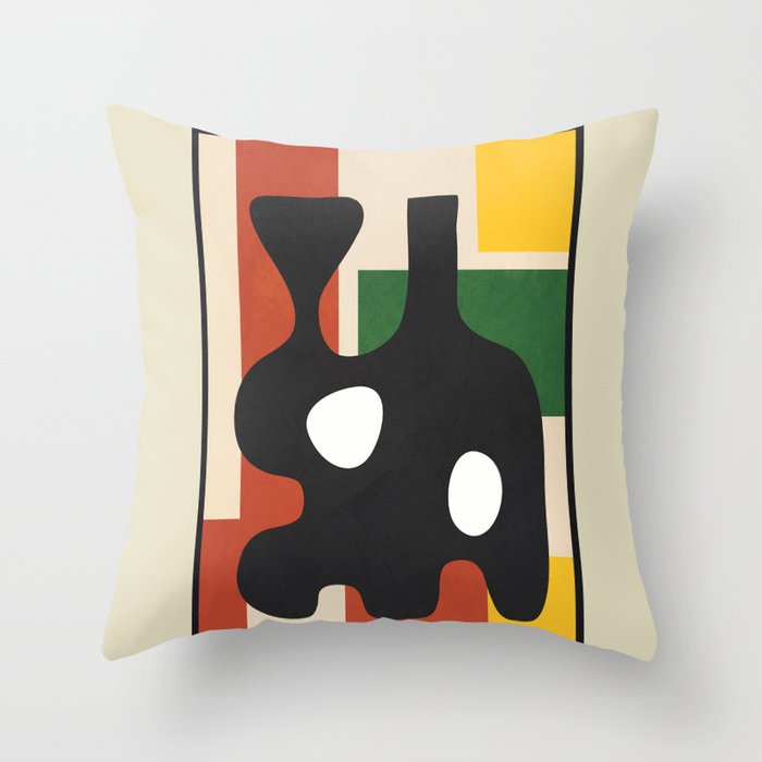 Abstract Art Vase 17 Throw Pillow Gallery Image 6