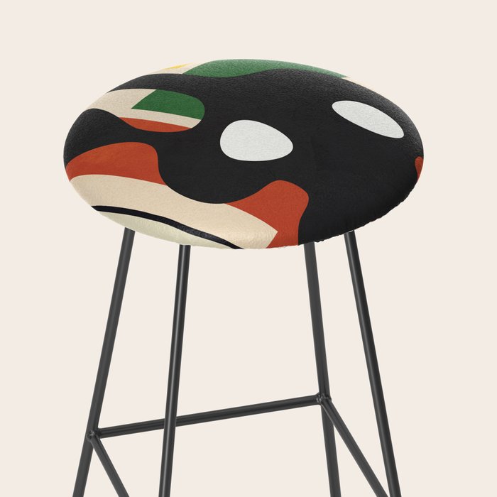 Abstract Art Vase 17 Stool Gallery Image 2