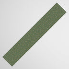 Confetti Pink Gold Cream On Muted Green Table Runner Gallery Image 3