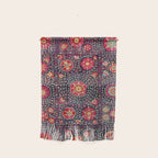 Karshi  Suzani  Antique Uzbekistan Embroidery Print Wall Hanging Gallery Image 1