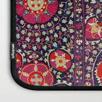 Karshi  Suzani  Antique Uzbekistan Embroidery Print Laptop Sleeve Gallery Image 3