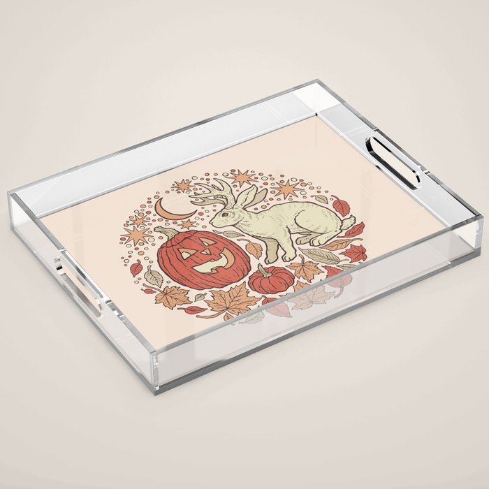 Halloween Friends | Autumn Palette Acrylic Tray Gallery Image 1