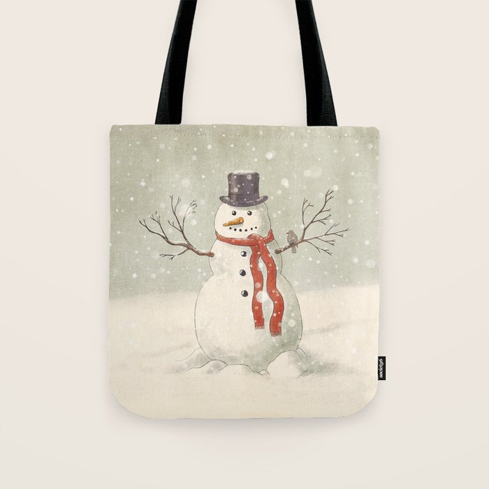 The Snowman  Tote Bag Gallery Image 1