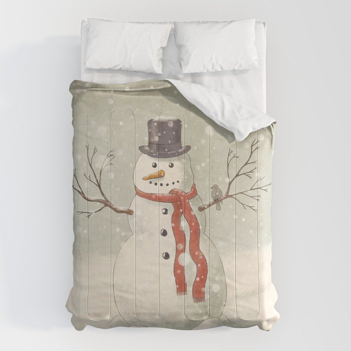 The Snowman  Comforter Gallery Image 1