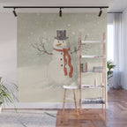 The Snowman  Wall Mural Gallery Image 1
