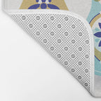 Russian Nesting Dolls - Blue & Gold Bath Mat Gallery Image 2