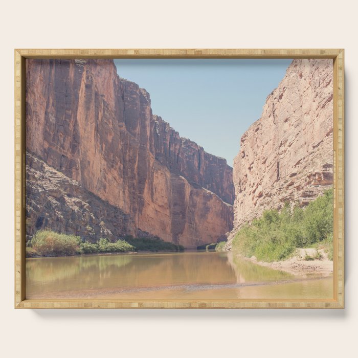 Santa Elena Canyon Serving Tray Gallery Image 1