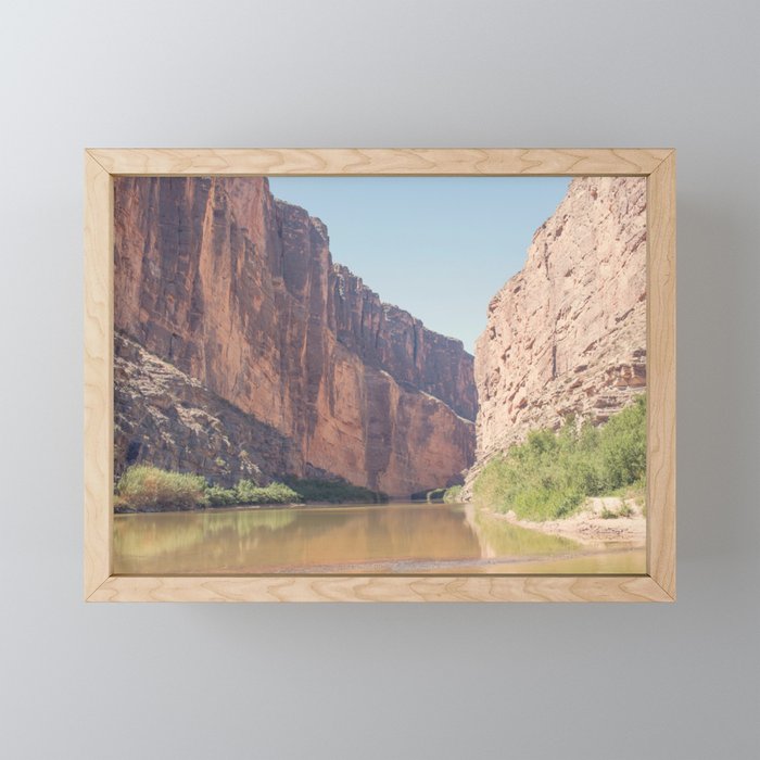 Santa Elena Canyon Mini Art Print Gallery Image 1