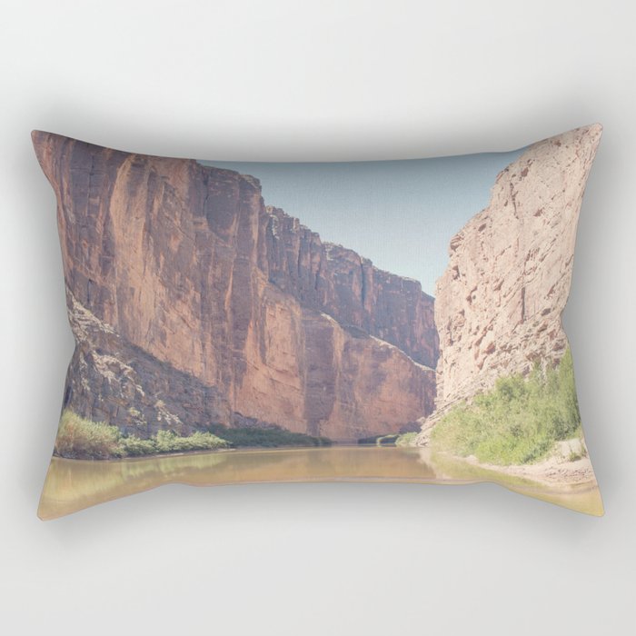 Santa Elena Canyon Rectangular Pillow Gallery Image 2