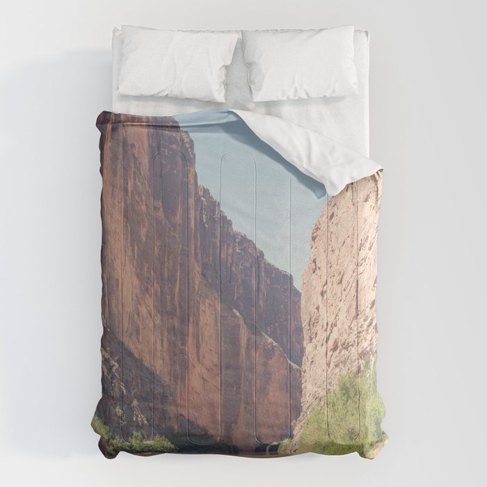 Santa Elena Canyon Comforter Gallery Image 6