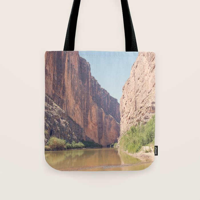 Santa Elena Canyon Tote Bag Gallery Image 1