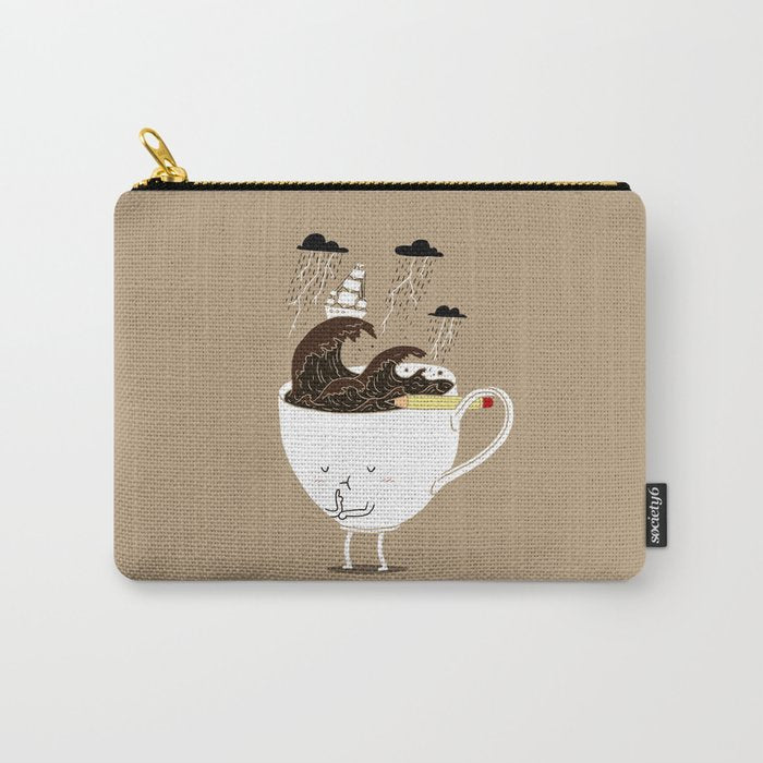 Brainstorming Coffee Carry All Pouch Gallery Image 1