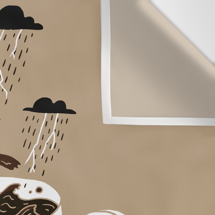 Brainstorming Coffee Wall Tapestry Gallery Image 3