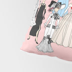 Think Pink Outfits Fashion Audrey Pillow Sham Gallery Image 4