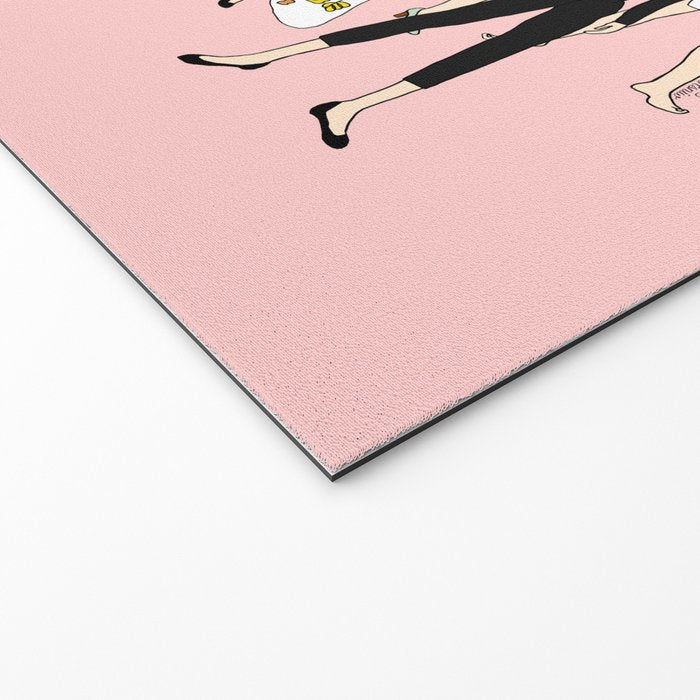 Think Pink Outfits Fashion Audrey Welcome Mat Gallery Image 2
