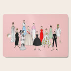 Think Pink Outfits Fashion Audrey Cutting Board Gallery Image 1