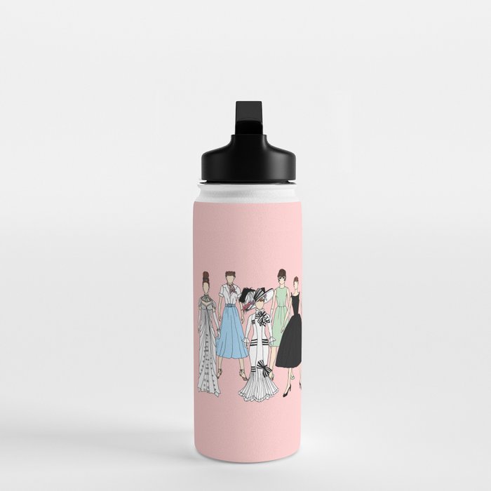 Think Pink Outfits Fashion Audrey Water Bottle Gallery Image 3
