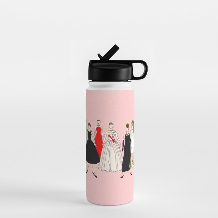 Think Pink Outfits Fashion Audrey Water Bottle Gallery Image 1