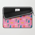 Rainbow Cats in Pencil  Laptop Sleeve Gallery Image 2