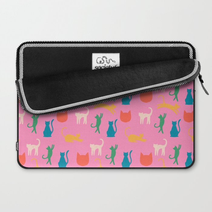 Rainbow Cats in Pencil  Laptop Sleeve Gallery Image 2