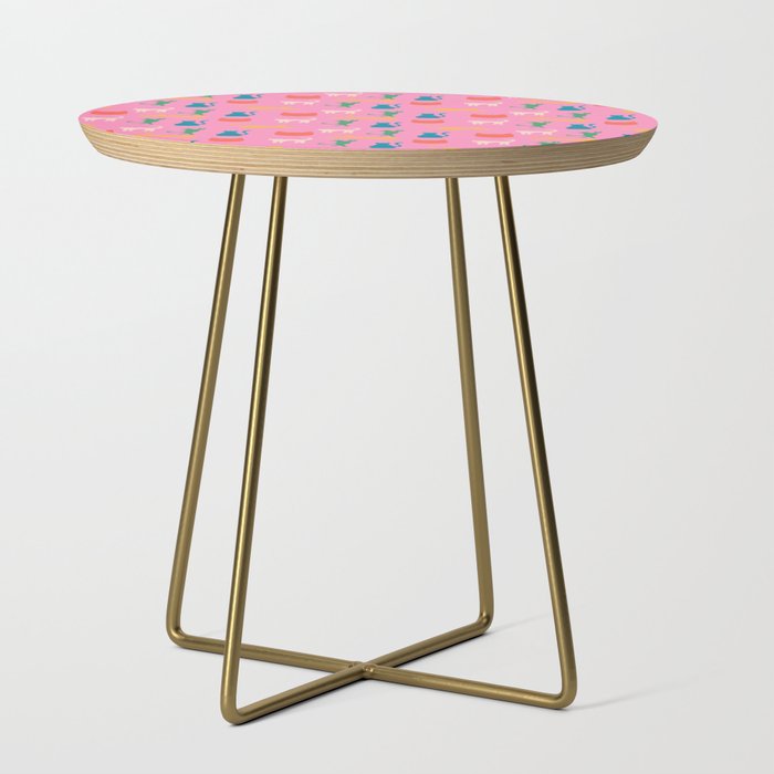 Rainbow Cats in Pencil  Side Table Gallery Image 1