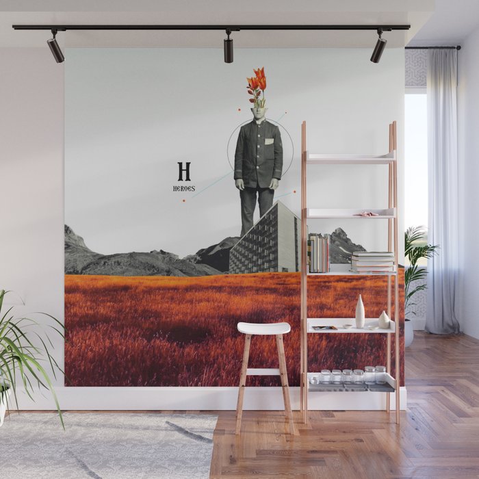Heroes Wall Mural Gallery Image 1