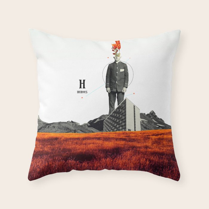 Heroes Throw Pillow Gallery Image 1