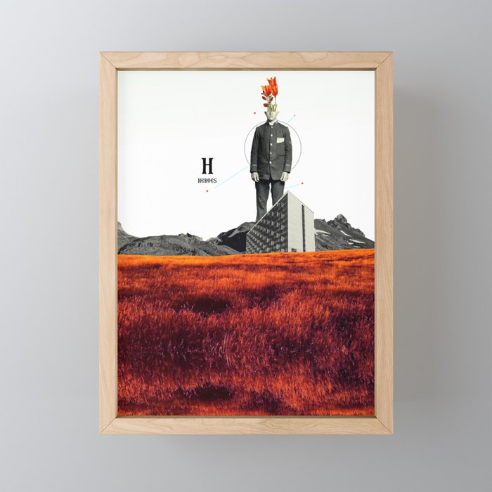 Heroes Mini Art Print Gallery Image 1