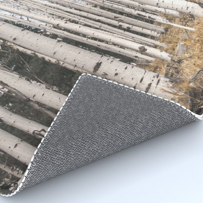 Trees of Reason - Birch Forest Rug Gallery Image 4