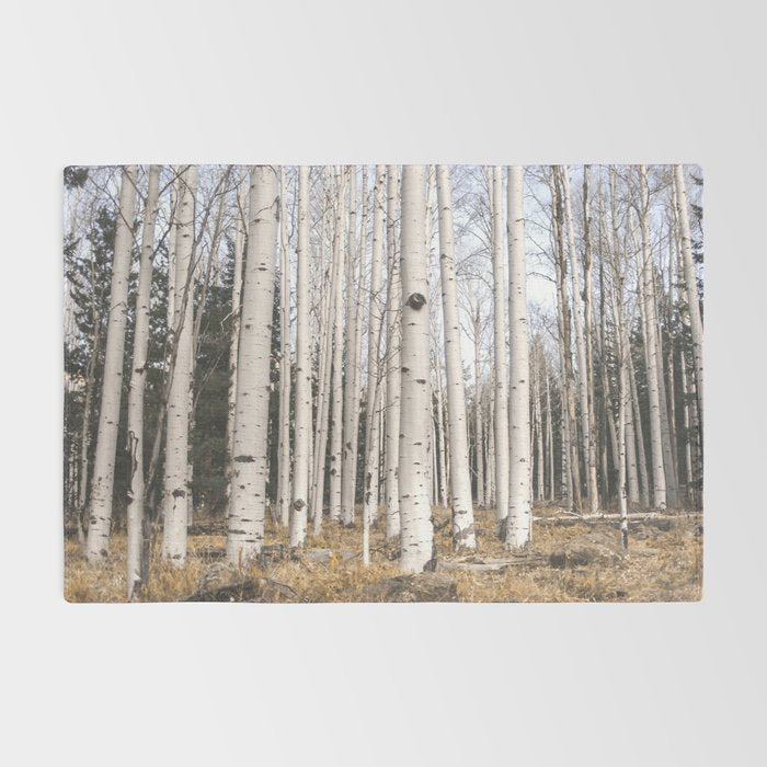 Trees of Reason - Birch Forest Rug Gallery Image 2