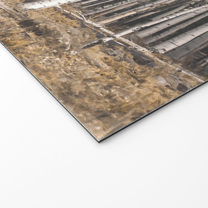 Trees of Reason - Birch Forest Welcome Mat Gallery Image 2