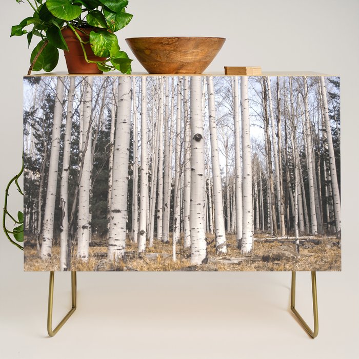 Trees of Reason - Birch Forest Credenza Gallery Image 1