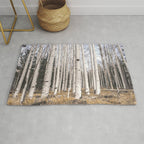 Trees of Reason - Birch Forest Rug Gallery Image 1