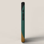 Geometric Triangles V Bold Vintage iPhone Case Gallery Image 2