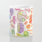 Wild Mushroom Rainbow - Neutral Coffee Mug Gallery Image 4