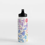 Wild Mushroom Rainbow - Neutral Water Bottle Gallery Image 3
