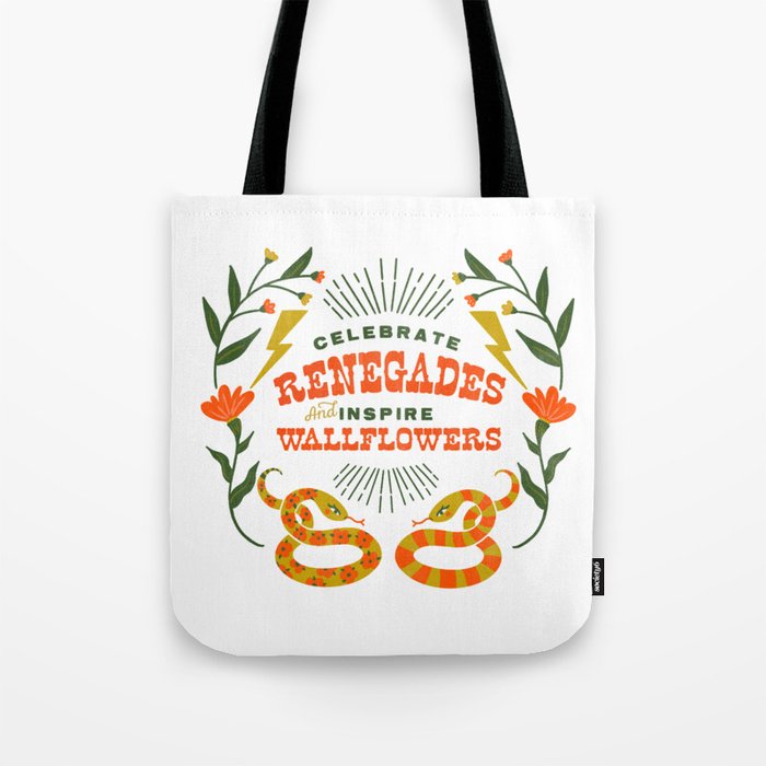 Celebrate Renegades & Inspire Wallflowers Tote Bag Gallery Image 1