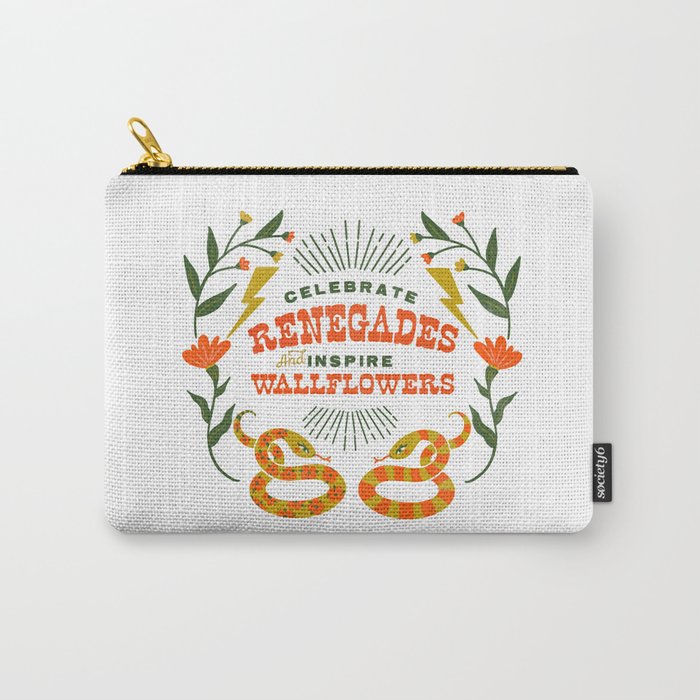 Celebrate Renegades & Inspire Wallflowers Carry All Pouch Gallery Image 1