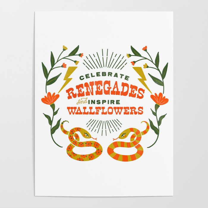 Celebrate Renegades & Inspire Wallflowers Poster Gallery Image 1