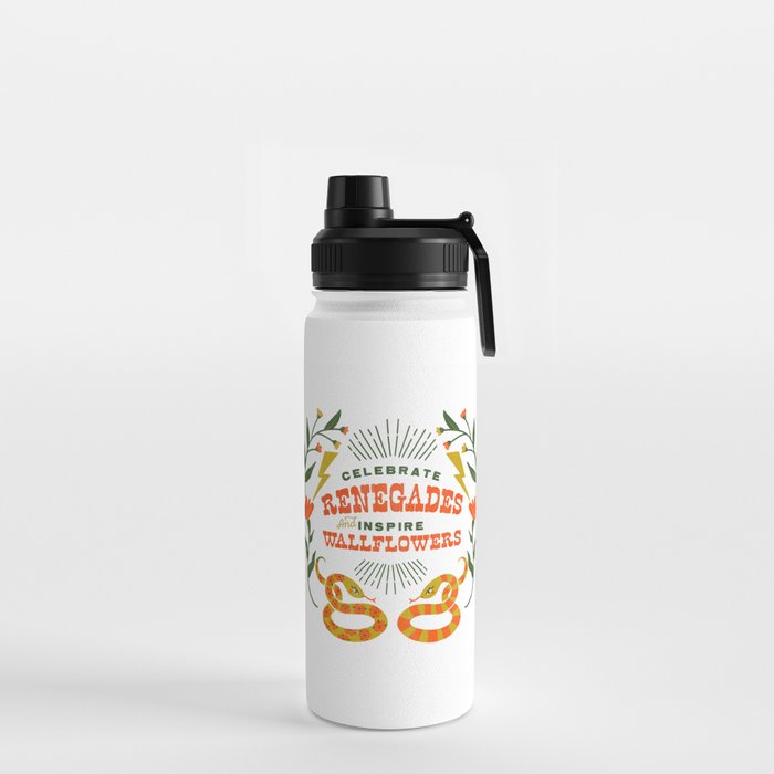 Celebrate Renegades & Inspire Wallflowers Water Bottle Gallery Image 2