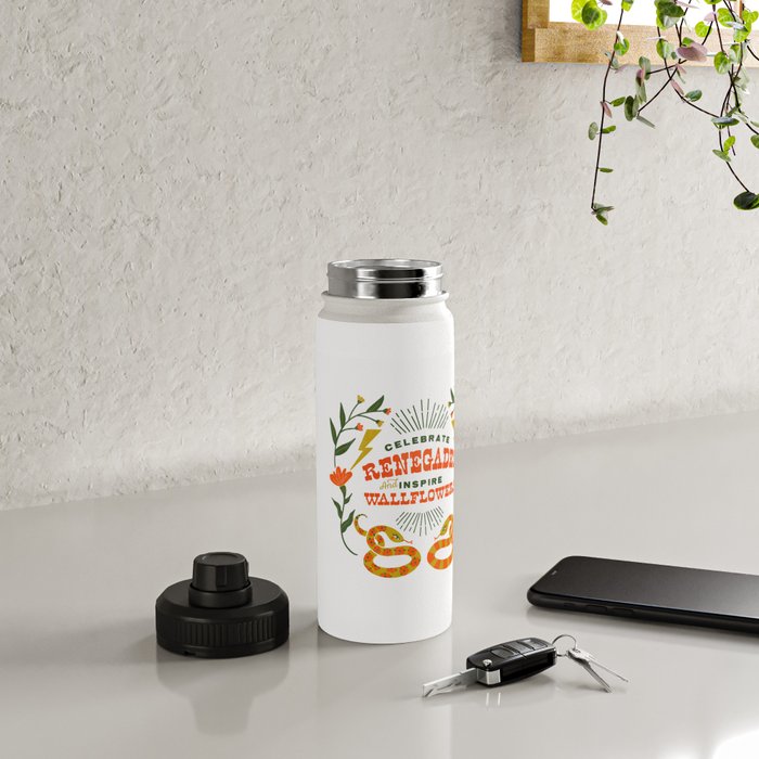 Celebrate Renegades & Inspire Wallflowers Water Bottle Gallery Image 4