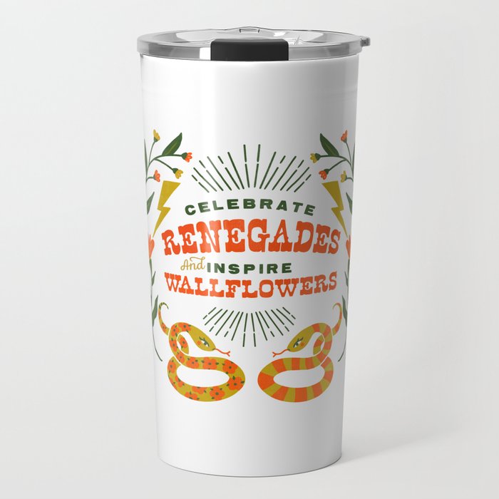 Celebrate Renegades & Inspire Wallflowers Travel Mug Gallery Image 1