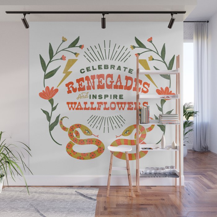 Celebrate Renegades & Inspire Wallflowers Wall Mural Gallery Image 1