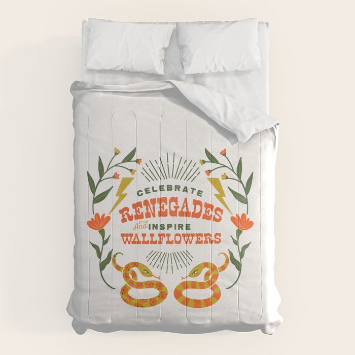 Celebrate Renegades & Inspire Wallflowers Comforter Gallery Image 1