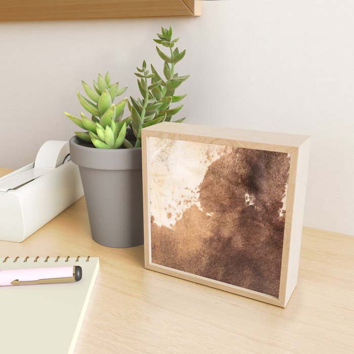 Faux Cowhide Leather [ii.2021] Mini Art Print Gallery Image 2