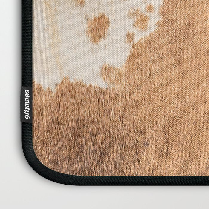Faux Cowhide Leather [ii.2021] Laptop Sleeve Gallery Image 3